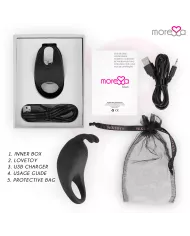 MORESSA - BRAD PREMIUM SILICONE RECHARGEABLE NOIR
