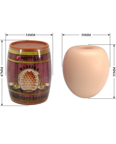 PRETTY LOVE - MASTURBATEUR POUR HOMME MODÈLE CHAIR D'OEUF 2