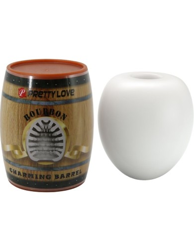 PRETTY LOVE - MASTURBATEUR HOMME BLANC D'OEUF MODÈLE 2