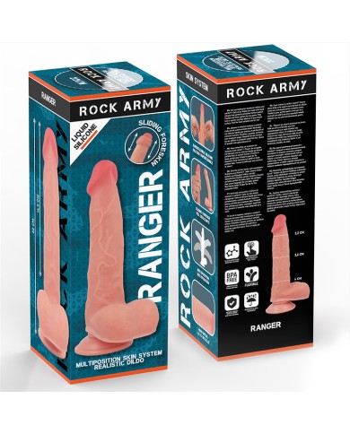 ROCKARMY - RANGER EN SILICONE LIQUIDE 22 CM -O- 3,6 CM