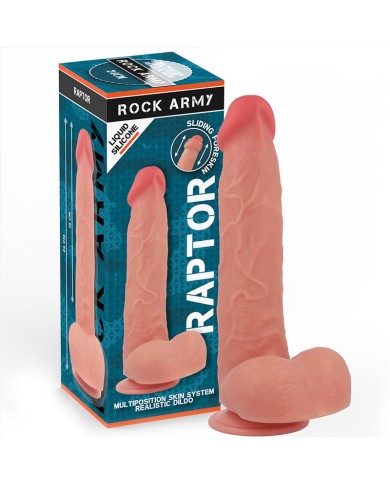ROCKARMY - RAPTOR SILICONE LIQUIDE 24 CM -O- 4,4 CM