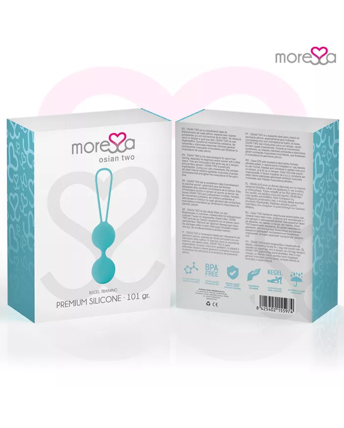 MORESSA - OSIAN DEUX SILICONE TURQUOISE PREMIUM