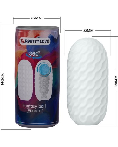 PRETTY LOVE - MASTURBATEUR HOMME VENUS X MODÈLE 2 BLANC