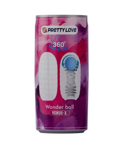 PRETTY LOVE - MASTURBATEUR HOMME VENUS X MODÈLE 3 BLANC