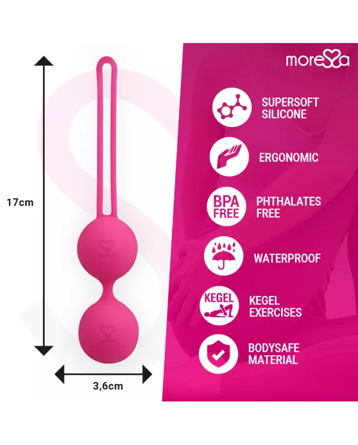 MORESSA - OSIAN TROIS SILICONE PREMIUM ROSE