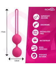 MORESSA - OSIAN TROIS SILICONE PREMIUM ROSE