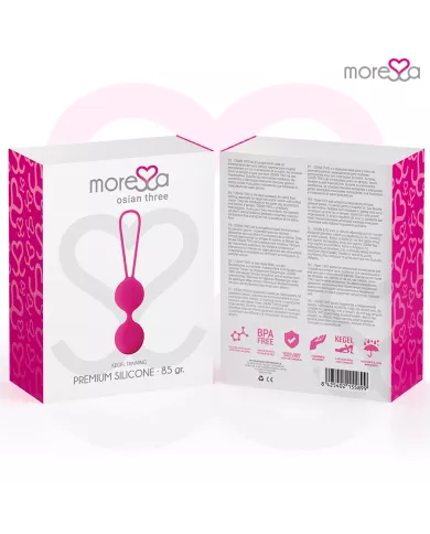 MORESSA - OSIAN TROIS SILICONE PREMIUM ROSE