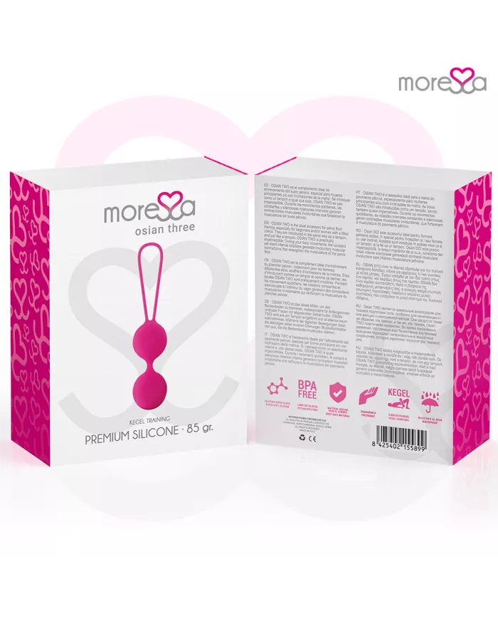 MORESSA - OSIAN TROIS SILICONE PREMIUM ROSE