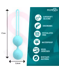 MORESSA - OSIAN TROIS SILICONE TURQUOISE PREMIUM