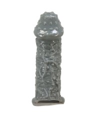 PRETTY LOVE - Agrandisseur de pénis réaliste et manchon retardateur modèle 2 gris