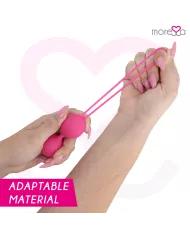 MORESSA - OSIAN SET PREMIUM SILICONE ROSE (Osian One - 51 g | Osian Two - 101 g | Osian Three 85 g)