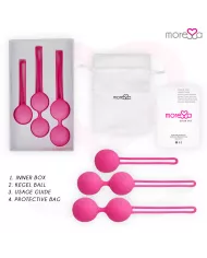 MORESSA - OSIAN SET PREMIUM SILICONE ROSE (Osian One - 51 g | Osian Two - 101 g | Osian Three 85 g)
