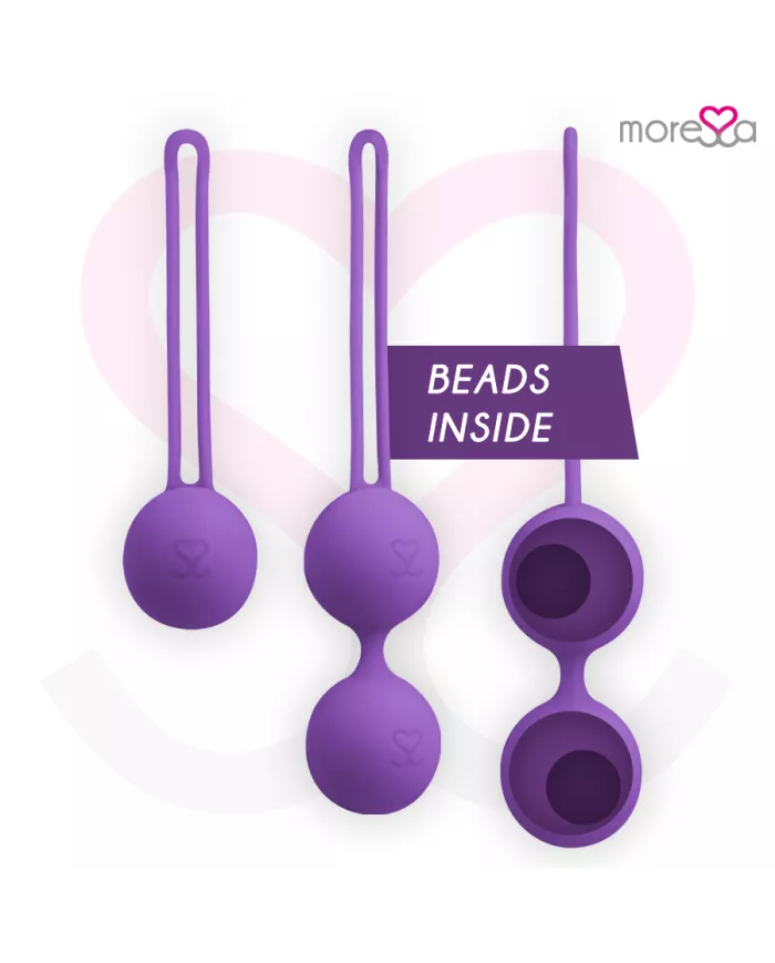 MORESSA - OSIAN SET PREMIUM SILICONE LILAS
