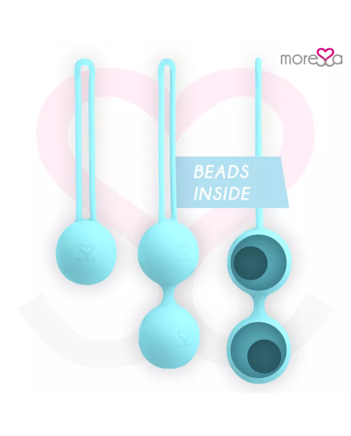 MORESSA - ENSEMBLE OSIAN SILICONE TURQUOISE PREMIUM