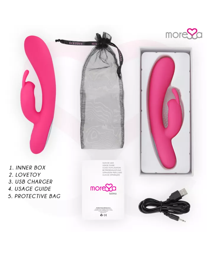 MORESSA - TELMO RECHARGEABLE EN SILICONE PREMIUM