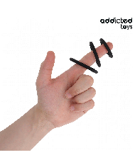 ADDICTED TOYS - LOT DE ANNEAUX EN SILICONE MODÈLE 2