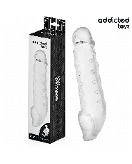 ADDICTED TOYS - EXTENSION DE PÉNIS TRANSPARENTE TAILLE S 23 CM