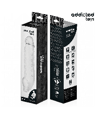 ADDICTED TOYS - EXTENSION DE PÉNIS TRANSPARENTE TAILLE S 23 CM