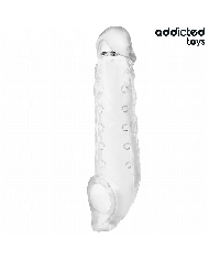 ADDICTED TOYS - GAINE PÉNIS TRANSPARENTE TAILLE M 27 CM
