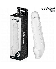 ADDICTED TOYS - GAINE PÉNIS TRANSPARENTE TAILLE M 27 CM