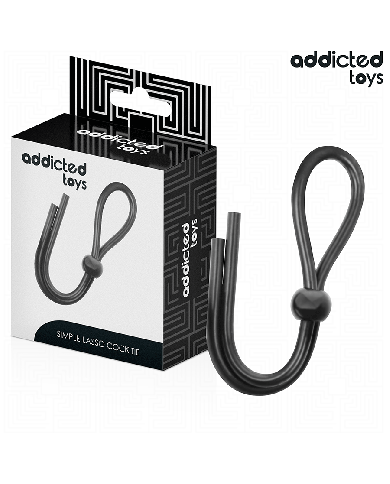 ADDICTED TOYS - CORDE EN SILICONE POUR LE PÉNIS À BOUCLE UNIQUE