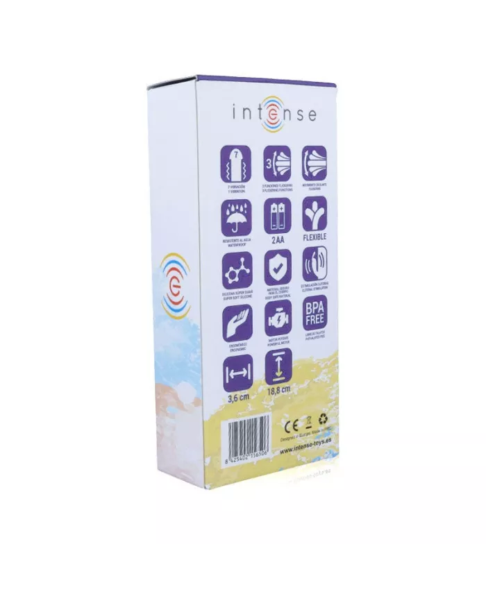 INTENSE - VIBRATEUR OSCILLANT SUSY SILICON RABBIT LILAS INTENSE - VIBRATEUR OSCILLANT SUSY SILICON RABBIT LILAS