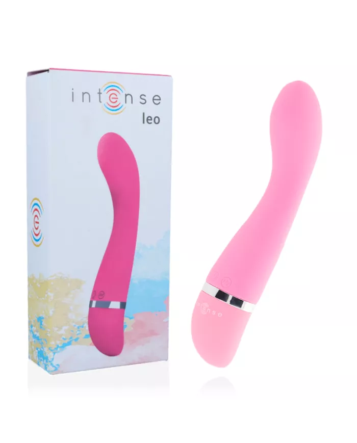 INTENSE - VIBRATEUR LEO SILICONE ROSE LUXE INTENSE - VIBRATEUR LEO SILICONE ROSE LUXE