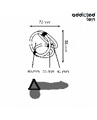 ADDICTED TOYS - ANNEAU PÉNIS TRIPLE