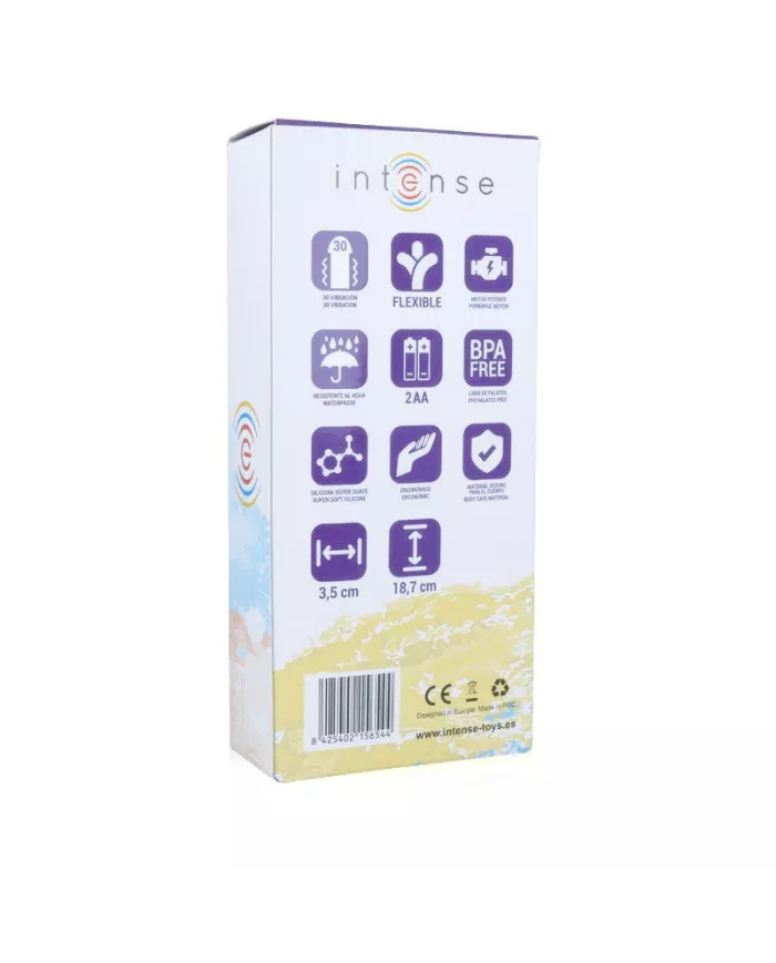 INTENSE - VIBRATEUR LEO LILAS SILICONE LUXE INTENSE - VIBRATEUR LEO LILAS SILICONE LUXE