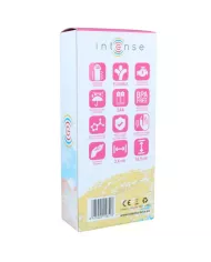 INTENSE - VIBRATEUR DE LUXE EN SILICONE ROSE HILARI INTENSE - VIBRATEUR DE LUXE EN SILICONE ROSE HILARI
