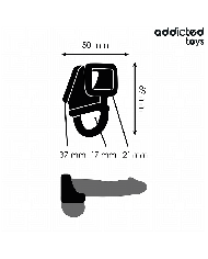 ADDICTED TOYS - ANNEAU POUR CAGE À PÉNIS