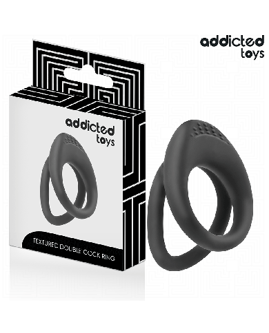 ADDICTED TOYS - ANNEAU PÉNIS À DOUBLE TEXTURE