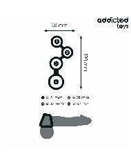 ADDICTED TOYS - ANNEAU PÉNIS AVEC SÉPARATEURS POUR TESTICULES