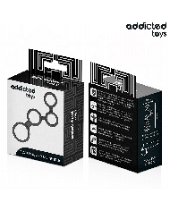 ADDICTED TOYS - ANNEAU PÉNIS AVEC SÉPARATEURS POUR TESTICULES