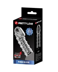 PRETTY LOVE - MANCHON DE PÉNIS SERRÉ ET VOLUMISANT TRANSPARENT