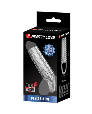 PRETTY LOVE - GAINE PÉNIS HARTMAN TRANSPARENTE