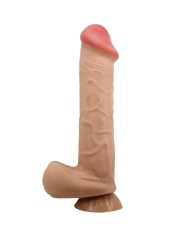 PRETTY LOVE - SÉRIE SLIDING SKIN GODE RÉALISTE AVEC VENTOUSE SLIDING SKIN FLESH 26 CM