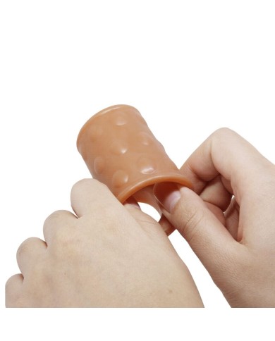 PRETTY LOVE - MANCHON PÉNIS AVEC PLUG ANAL NATUREL
