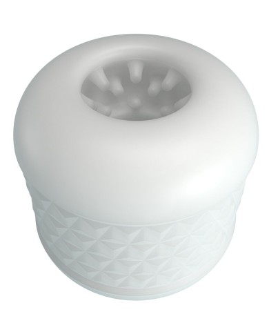 PRETTY LOVE - MASTURBATEUR HOMME CRYSTLE BLANC