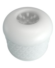 PRETTY LOVE - MASTURBATEUR HOMME CRYSTLE BLANC