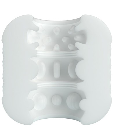 PRETTY LOVE - MASTURBATEUR HOMME CRYSTLE BLANC