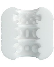 PRETTY LOVE - MASTURBATEUR HOMME CRYSTLE BLANC