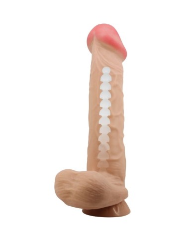 PRETTY LOVE - SÉRIE SLIDING SKIN GODE RÉALISTE AVEC VENTOUSE SLIDING SKIN FLESH 26 CM