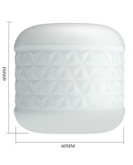PRETTY LOVE - MASTURBATEUR HOMME CRYSTLE BLANC