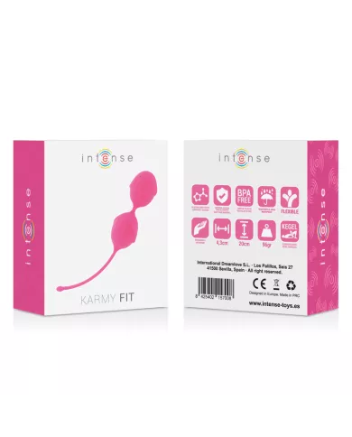 INTENSE - KARMY FIT KEGEL SILICONE FUCHSIA