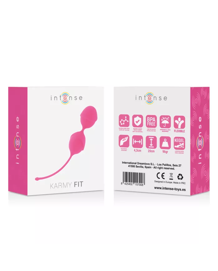 INTENSE - KARMY FIT KEGEL SILICONE FUCHSIA