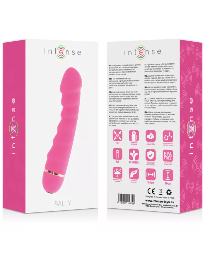 INTENSE - SALLY 20 VITESSES SILICONE ROSE