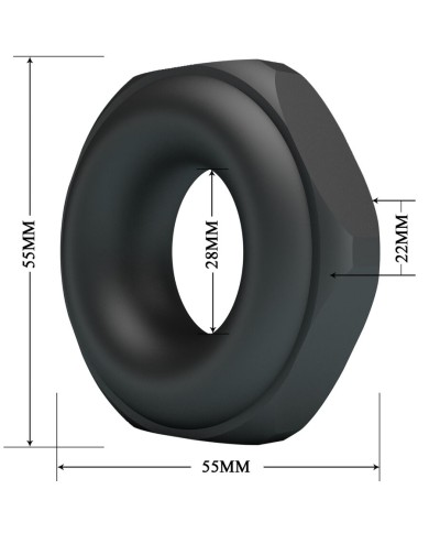CRAZY BULL - BAGUE EN SILICONE JARVIUS MODÈLE 14