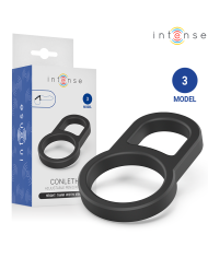 INTENSE - CONLETH ANNEAU PÉNIS DOUBLE RÉGLABLE MODÈLE 3