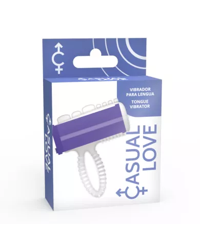 CASUAL LOVE - RING VIBRATOR LILAC TONGUE